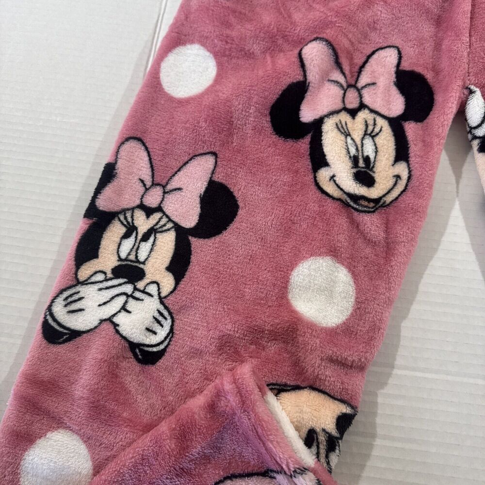 Pink Minnie Mouse Pjs With Pockets - Picture 4 of 7